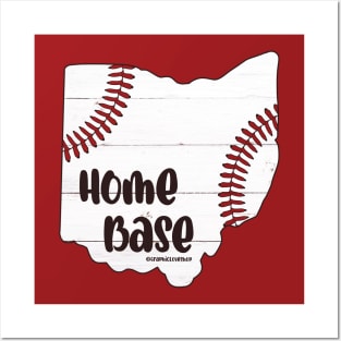 Ohio Home Base Baseball Posters and Art